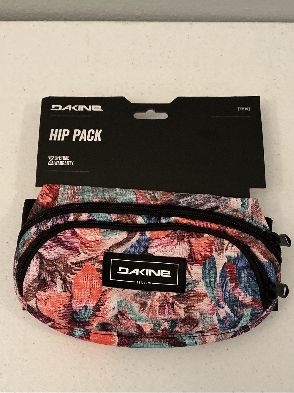 Dakine Floral-Print Hip Pack in Pink, Blue, Coral